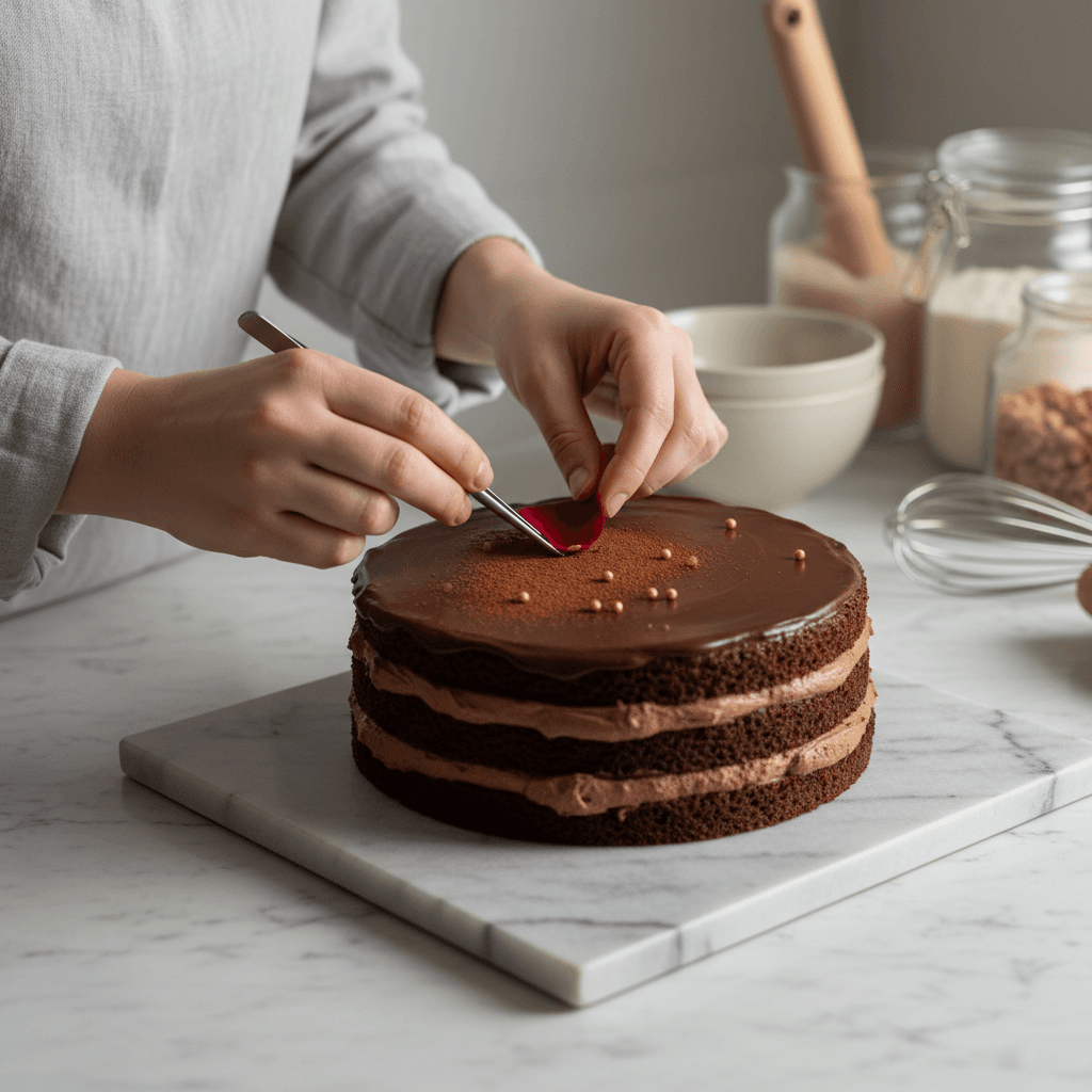 Premium cake decoration and artisan bakery craftsmanship